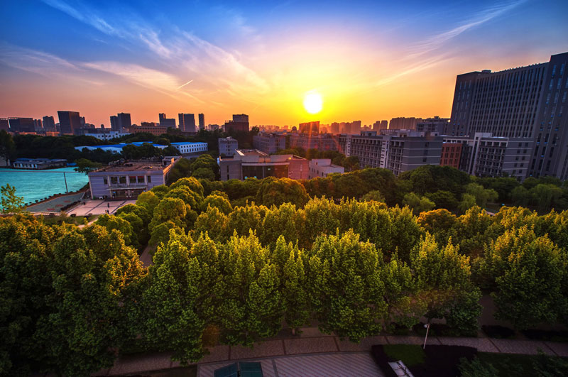 夕阳西下